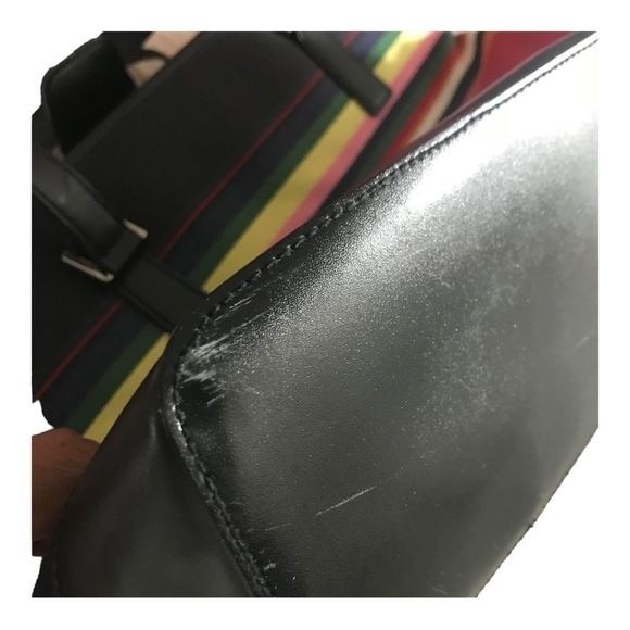 RELIC Tote Canvas Multicolored Stripes Size 13” x 11 - Picture 9 of 12